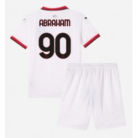 Maglie da calcio AC Milan Tammy Abraham #90 Seconda Maglia Bambino 2024-25 Manica Corta (+ Pantaloni corti)